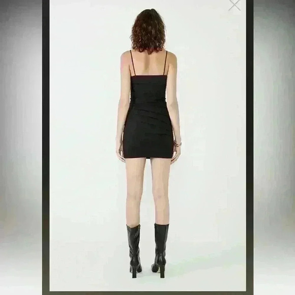 BARDOT- NWT COCO MINI DRESS IN BLACK Sz XS - Picture 2 of 10